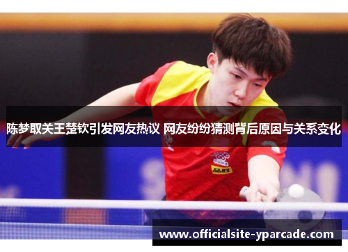 陈梦取关王楚钦引发网友热议 网友纷纷猜测背后原因与关系变化